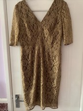 M&S Autograph Bronze Lace