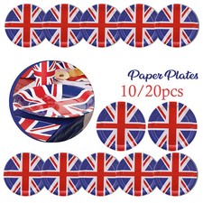 Union Jack Paper Plates Party