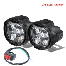 1Pair 6LED Motorcycle