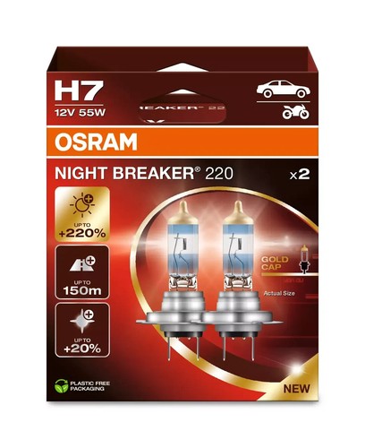 Osram night breaker - night, h7