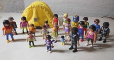 Playmobil Figures with Camping