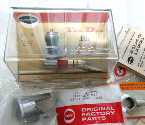 Cox tee dee 051 front - .051, rotary