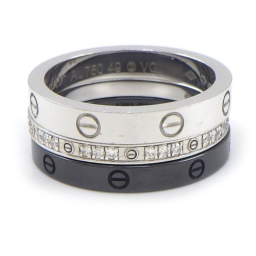 Cartier ring love three hoop - three,