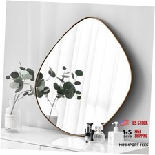 Asymmetrical Wall Mirror Matel