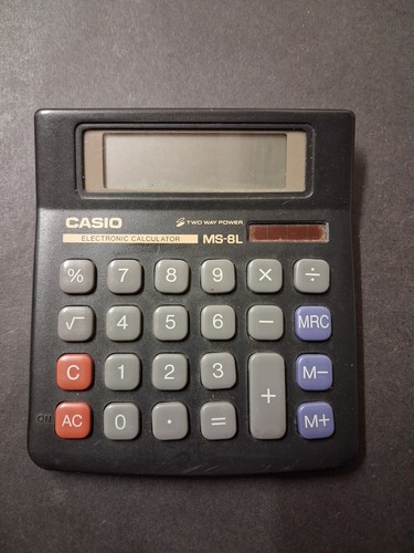 Vintage casio desktop - casio, ms-8l