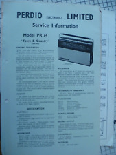 Perdio  PR 74  ' Town &