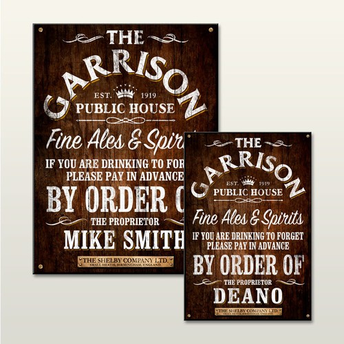 The garrison pub peaky - pub,,