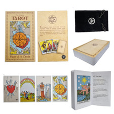 Tarot cards and velvet - and, pouch
