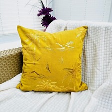 Velvet & Jacquard Cushion