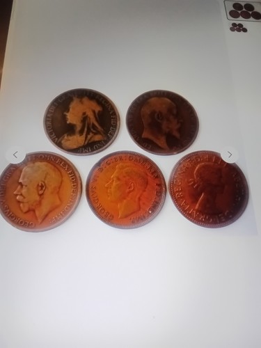 British pre decimal penny - pre,