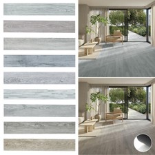 5m²/36pcs Self Adhesive Floor Planks Tiles Wall Panels Wood Effect PVC Flooring