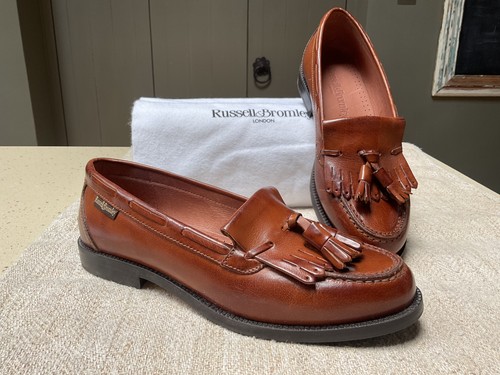 Russell bromley tan leather - &,