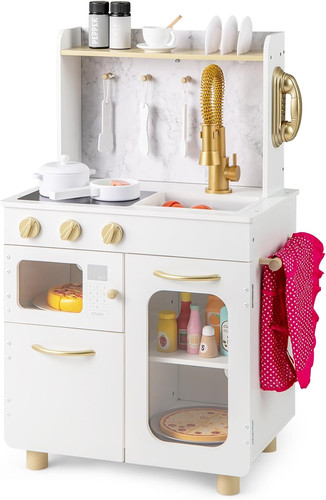 Kids play kitchen - kitchen,, wooden