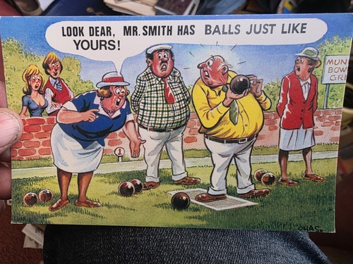 Bamforth saucy seaside - saucy,