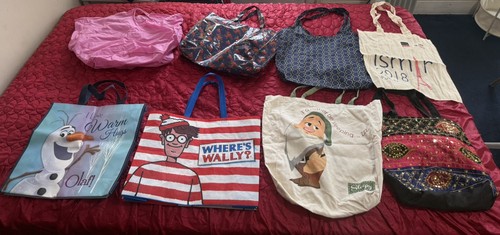 Ladies tote bags joblot used - ladies,