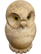 Handcrafted Stone Owl Figurine