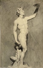 French School 19th C. male