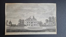 Antique 1776 print - Auberies