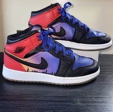 Juniors Nike Air Jordan 1 Mid Skyline UK 5.5 Women’s boy’s Trainers DX4379 400