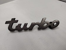 Porsche 911 Turbo Badge 930