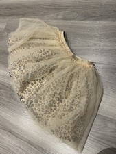 NEW GIRLS NEXT LEOPARD PRINT TUTU SKIRT SIZE AGE 5-6 YEARS