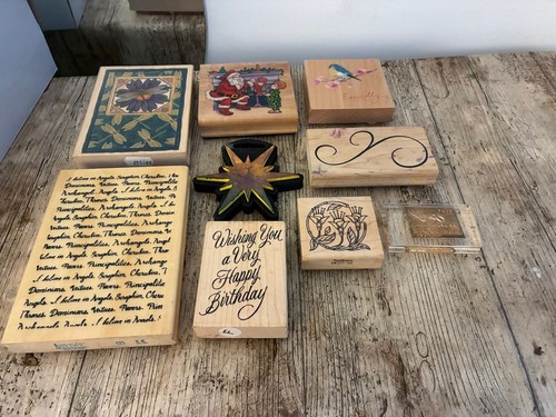 Rubber stamps printing - printing, blocks