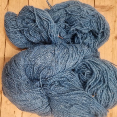 900g bundle blue wool rug - of,