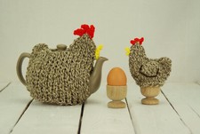 chicken tea cosy knitted tea