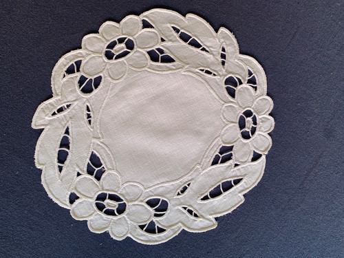 Cotton cut out work - cotton,