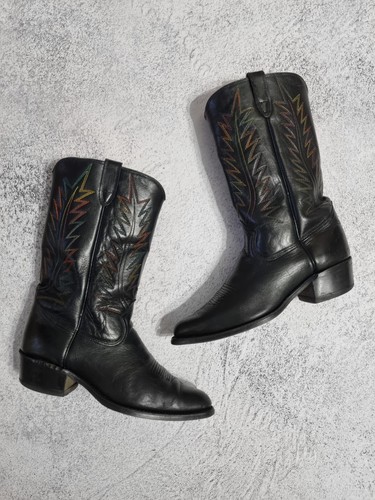 Vintage leather cowboy - leather, western