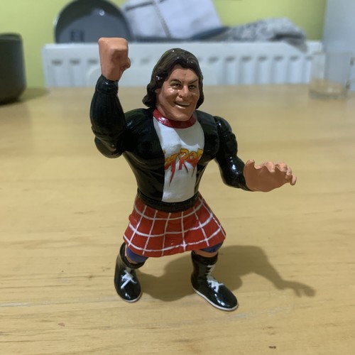Wwf hasbro custom rowdy - wwf,