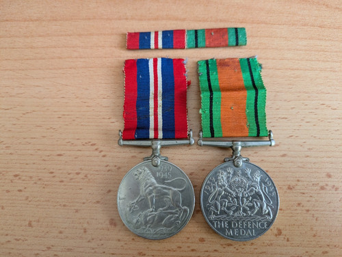 The defence war medal - the, &