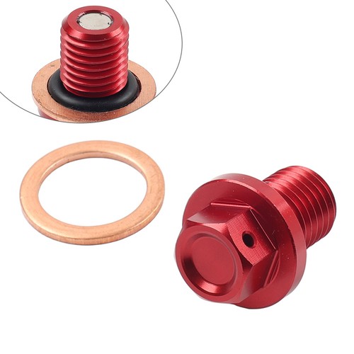 Red magnetic oil - red,