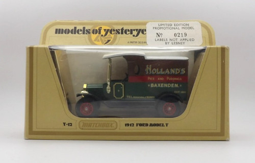 Matchbox code 1912 ford - y-12,
