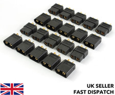 10 x Pairs Black XT60 Male &