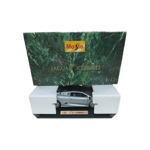 Maisto jaguar xj220 silver - maisto,