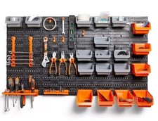 44pc Pegboard & Hook Set with