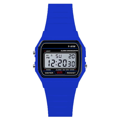 Casio 91w 1yer casual - f-91w-1yer, resin