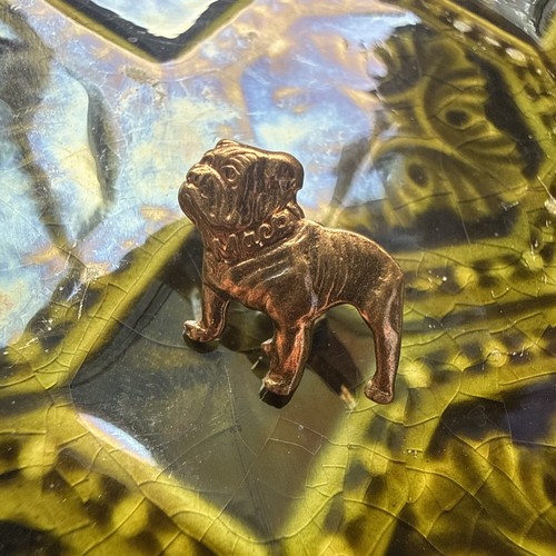 Gold tone mack truck - truck, bull