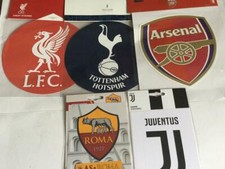 OFFICIAL SOCCER STICKERS VARIOUS CLUBS AVAILABLE
