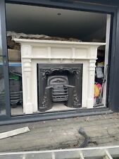edwardian wooden fireplace surround