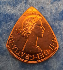 Genuine UK Penny Coin Pick / Plectrum.Electric Guitar Acoustic Guitar