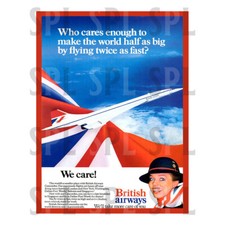 British Airways Retro Metal