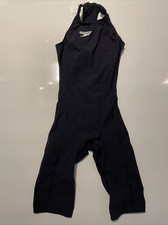 Speedo Fastskin FS-PRO Breaststroke Bodyskin Kneeskin Size 25” Female Navy