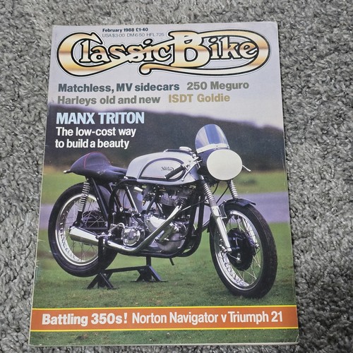 Vintage classic bike magazine - classic,