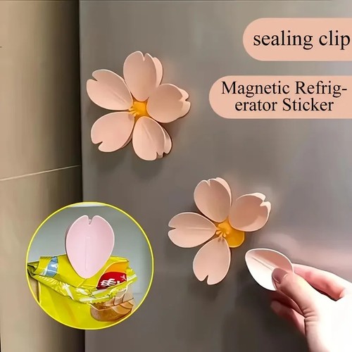 Sakura magnetic fridge bag - magnetic,