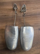 Pair of Vintage Size 9.5-11 Mechanical Metal Shoe Lasts Barratt & Co Northampton
