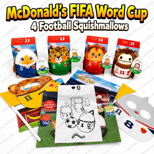 Mcdonalds squishmallows set - mcdonalds,