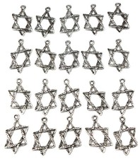 20 PCS x Star of David Charms