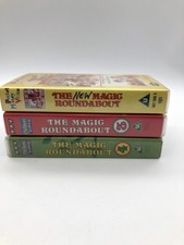3 x The Magic Roundabout VHS Video Tapes - The Magic Roundabout 3, 4 & The 'New'